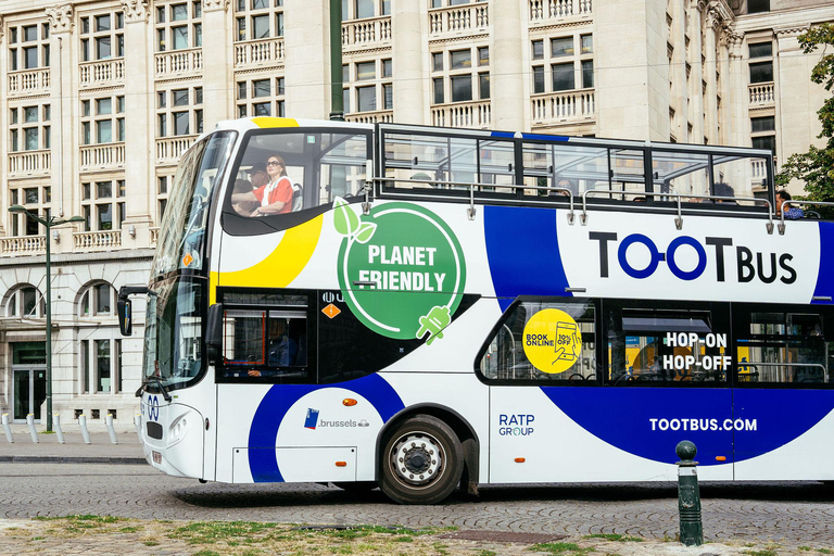 Brussels: Hop-On Hop-Off Bus Tour and Ferris Wheel Combo 2-DAY PASS