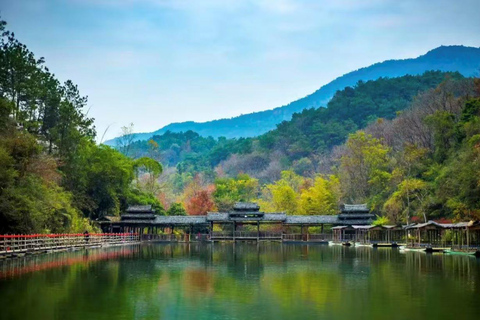 Guilin: Gudong Waterfall Entry Ticket with Activities Waterfall Admission Ticket