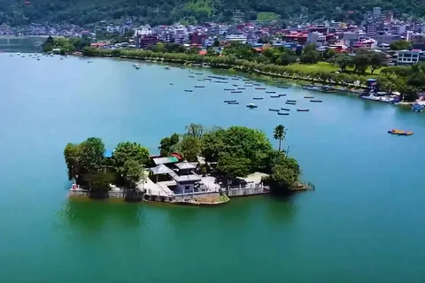 Pokhara in 5 Hours: Lake, Museum, Cave, Falls & Pagoda Hill
