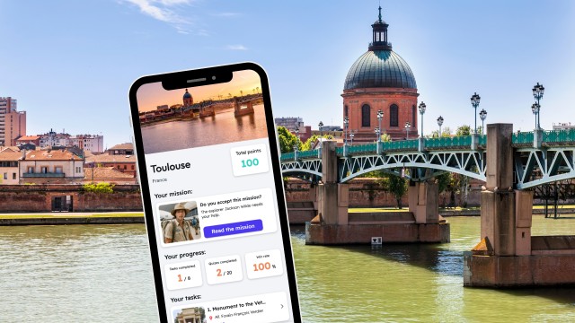 Visit Toulouse City Exploration Game and Tour on your Phone in Toulouse, France