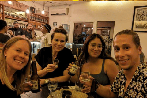 Nieuwe vrienden en Mezcal proeverij in de stad!