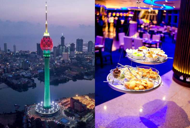 Colombo: Lotus Tower Experience with Lunch or Dinner Buffet