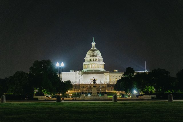 Washington DC: Tour in autobus notturno del National Mall