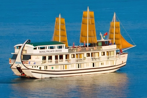 Crucero de 2 días de la bahía de Ha Long y la isla de Ti TopCabina Doble/Twin Deluxe sin transporte