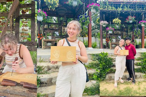 Hoi An : 3 heures de cours de sculpture sur bois avec un artiste local