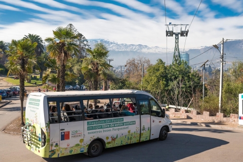 Santiago: Billete de autobús Hop-On Hop-Off de 2 días y Teleférico