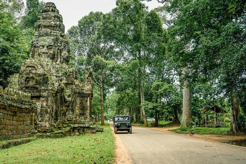 Excursión en Jeep para Descubrir Angkor WatSiem Reap - Descubre Angkor Wat en Jeep