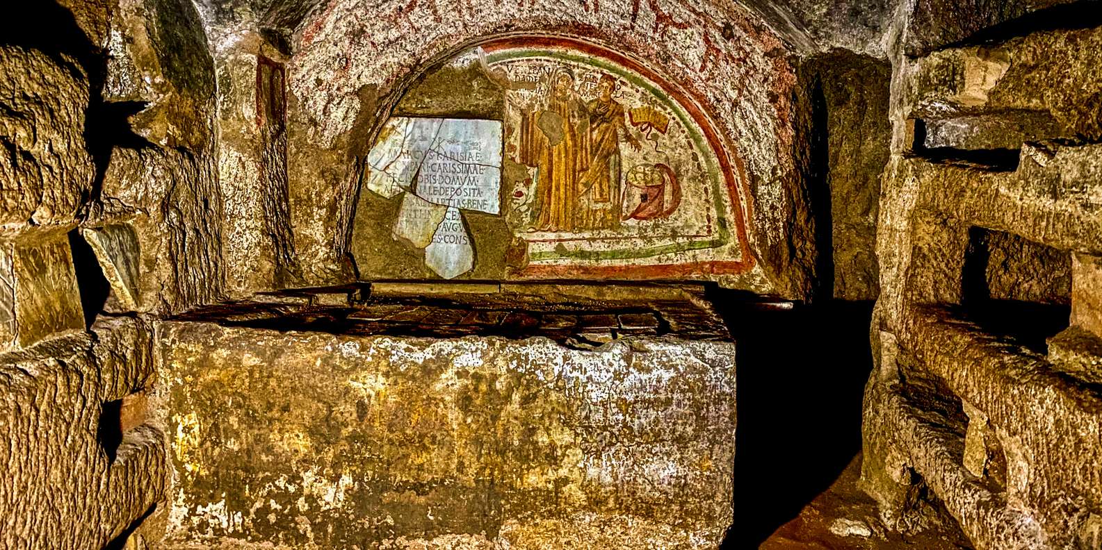 Rome: Guided Roman Catacombs Tour with Transfers