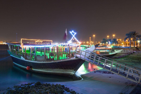 Dhow Sailing + Souq Waqif Cultural Experience with Pickup