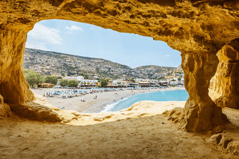 Matala Beach +Caves,Phaistos Palace & Southern Charm Private