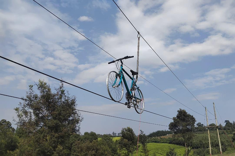 Limuru: E-Bike Ride Through Tea Plantations Limuru: Tea Farms E-Bike riding & sky cycling