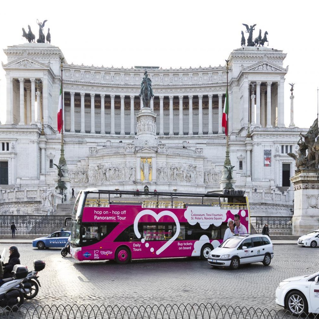 Priority Entry Rome: Hop-on Hop-off Bus tour + Pantheon Priority Entry | GetYourGuide