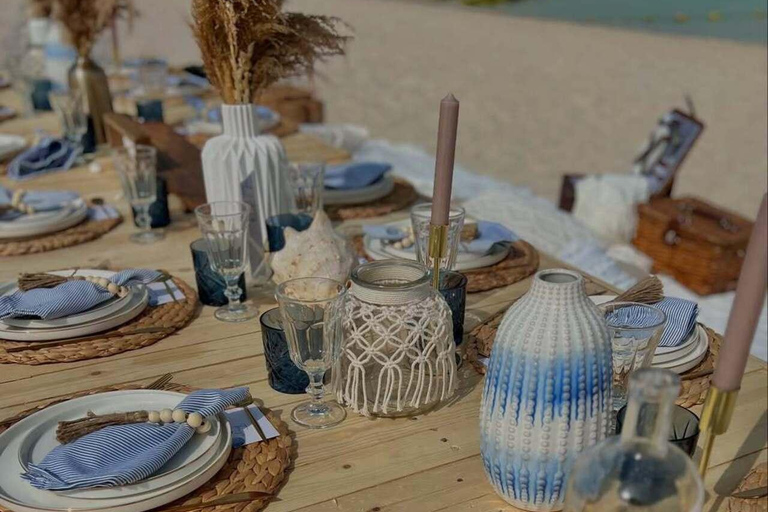 Privé picknick op maat op Sint MaartenPrivate Customizable Picnic Experience at Saint Martin