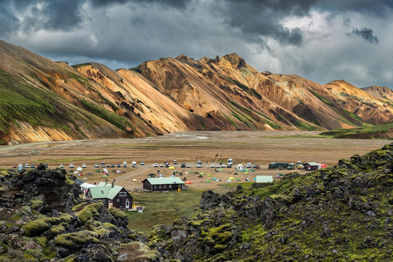 Reykjavik: Landmannalaugar 4x4 Minibus & Hot Spring Tour
