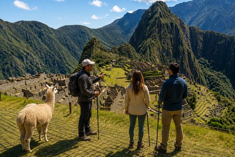 Machu Picchu: Official Entry to Circuit 2, Bus & Guided Tour Machu picchu circuit 1b + Bus and Guide