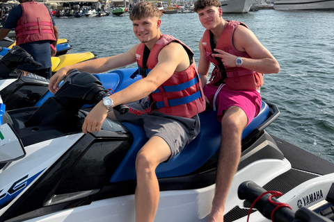 迪拜：体验摩托艇畅游阿拉伯酋长酒店+图片&amp;视频30分钟喷气式摩托艇前往帆船酒店