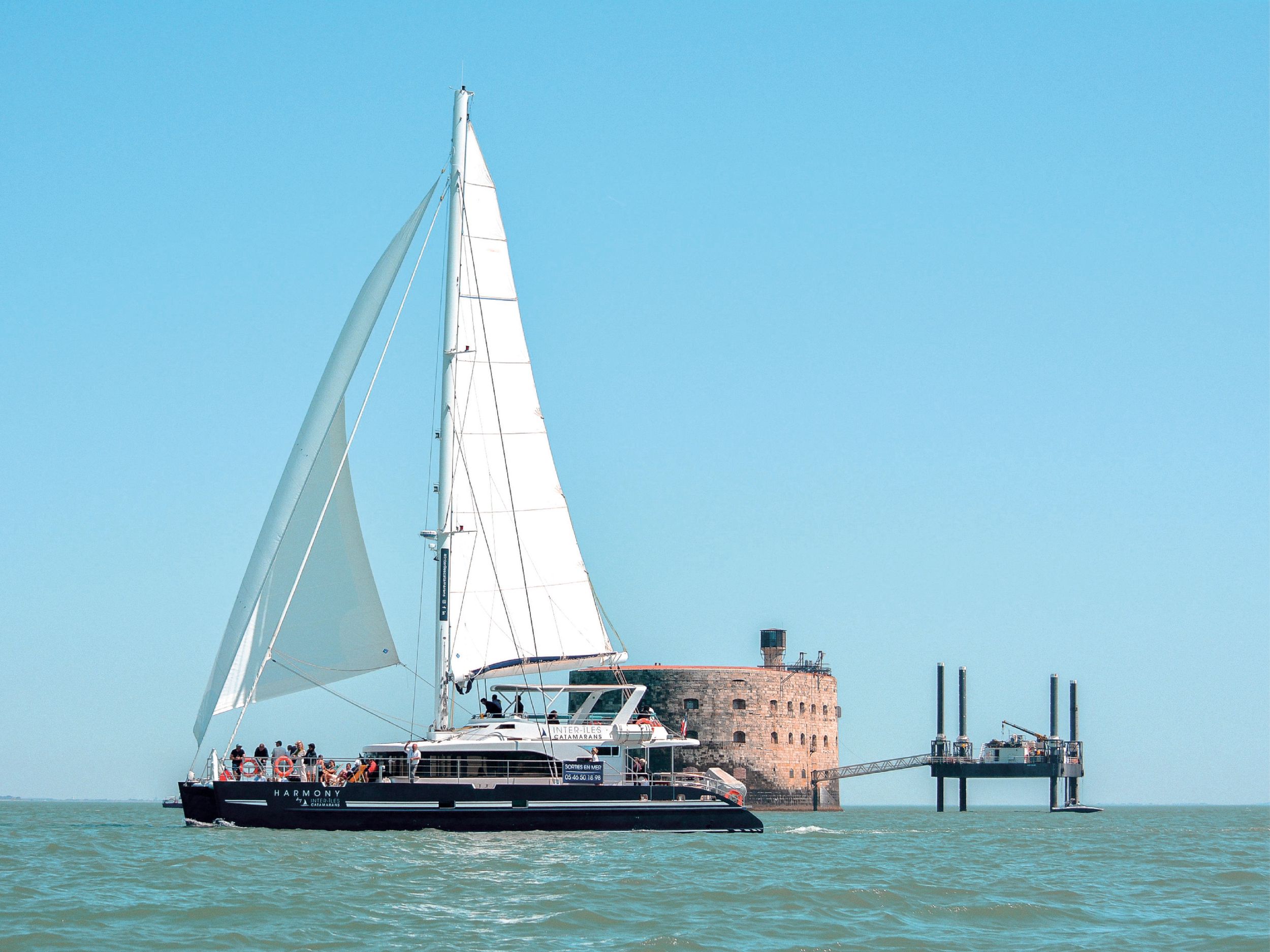 La Rochelle : Fort Boyard mit dem Schiff (3h30)