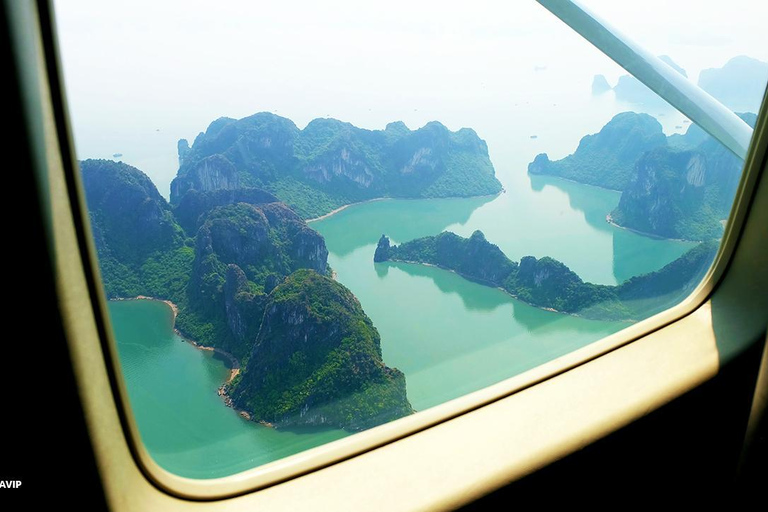From Hanoi: Halong Bay Seaplane & 6-Hour Ha Long Bay Tour From Hanoi: Halong Bay Seaplane & 4-Hour Premium Cruise