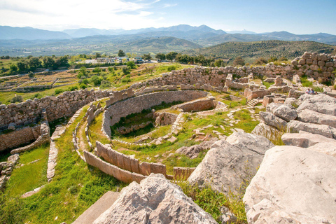 Day tour to Ancient Olympia,Kaiadas,Apollo,Sparta,Mycenae