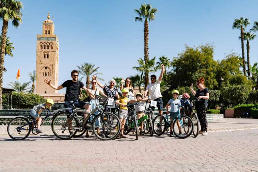 Marrakesch:Geführte Stadtführung mit dem Fahrrad - Kultur, Farben und Charme. Foto: GetYourGuide