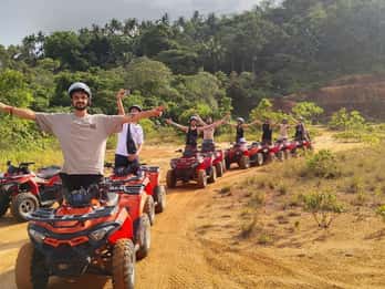 Koh Phangan: Quad ATV Jungle Adventure with Scenic Views