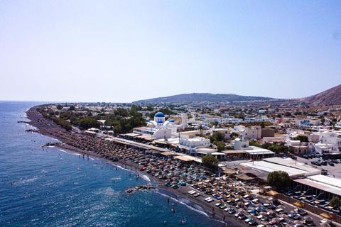 Desde Fira: Excursión en minibús por lo más destacado de Santorini con puesta de sol en Oia