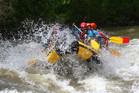 Simitli : Jardin de cordes, tyrolienne et rafting sur la Struma