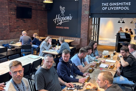 Liverpool: Brewery Bus Tour with Beer Tasting and Pizza Liverpool: Brewery Bus Tour with Beer Tasting and Pizza - PM