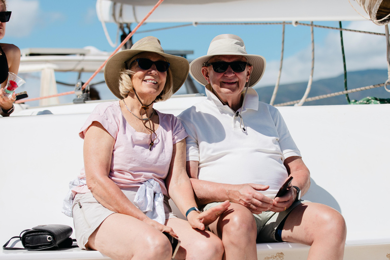 From Lahaina: Golden Hour Whale Watch aboard Alihilani