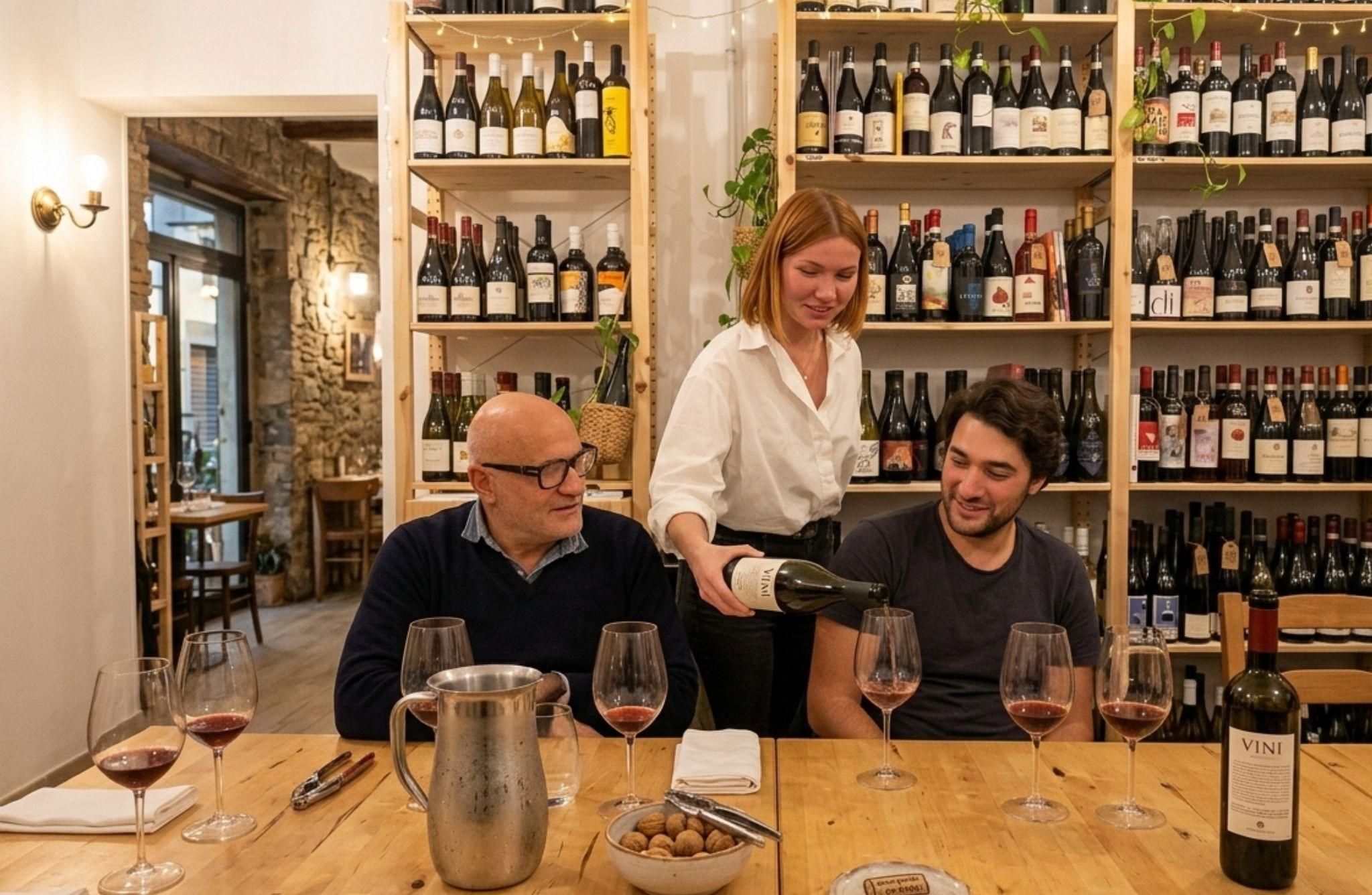 Pistoia: Naturweinprobe mit regionalen Speisen