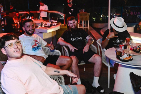 Phuket: Pub Crawl Rooftop, Bars, GoGo & 3 Clubs with Shots 20:30 | Pub Crawl Only