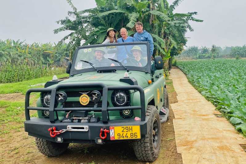 Hanoi: Essen, Kultur, Sightseeing und Spaß - Armee-Jeep-Tour
