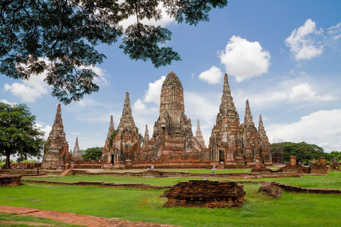 Bangkok: Tour guiado particular em Ayutthaya com traslado do hotel