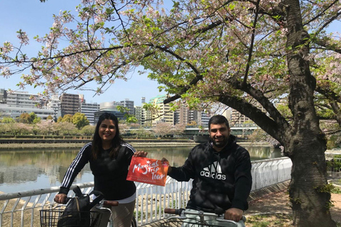 Osaka : 3 heures de visite à vélo des hauts lieux d'OsakaCircuit à vélo de 4 heures sur les hauts lieux d'Osaka