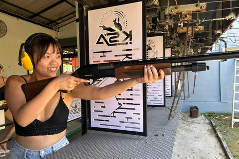 Krabi jachtgeweer pompactie 10 schoten