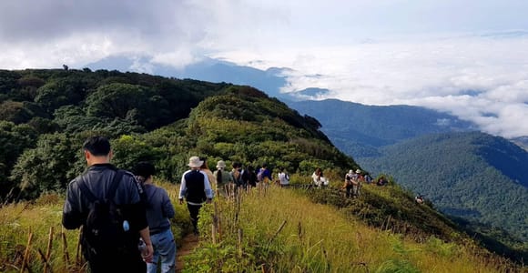 Chiang Mai: Doi Inthanon Kew Mae Pan Trek & Panoramic Views