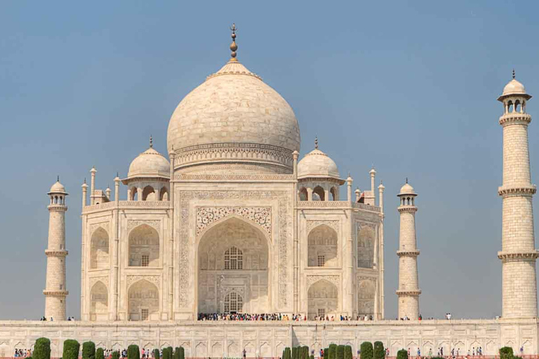 From New Delhi: 1-day Private Taj Mahal & Agra Tour by Car All. Inc. Car + Driver + Tour Guide + Lunch + Tickets