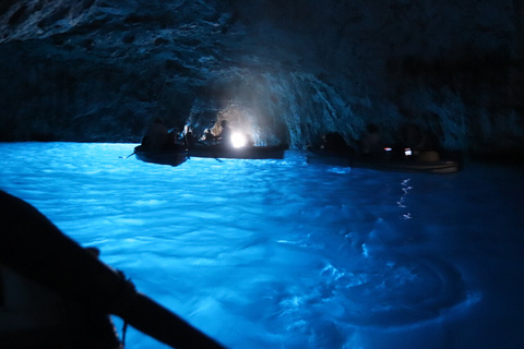 Sorrento: Capri, Blaue Grotte und Augustus Gärten Tagestour