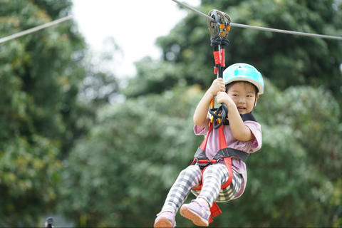 Pattaya: Soar like Tarzan on an Exciting Zipline Ride Zipline : Small Kid 7 platforms Course