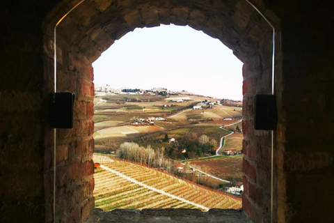 De Milão: Degustação de vinho Barolo, passeio por Alba e visita ao castelo