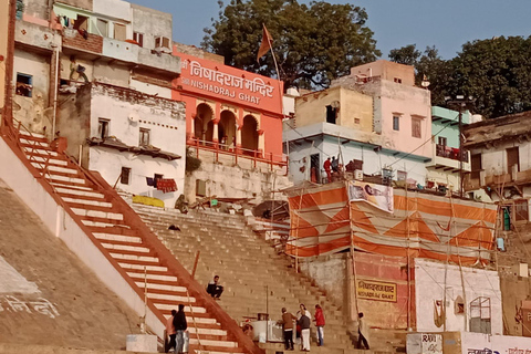 Varanasi : Visite d&#039;une jounée guidée privée d&#039;immersion culturelle.