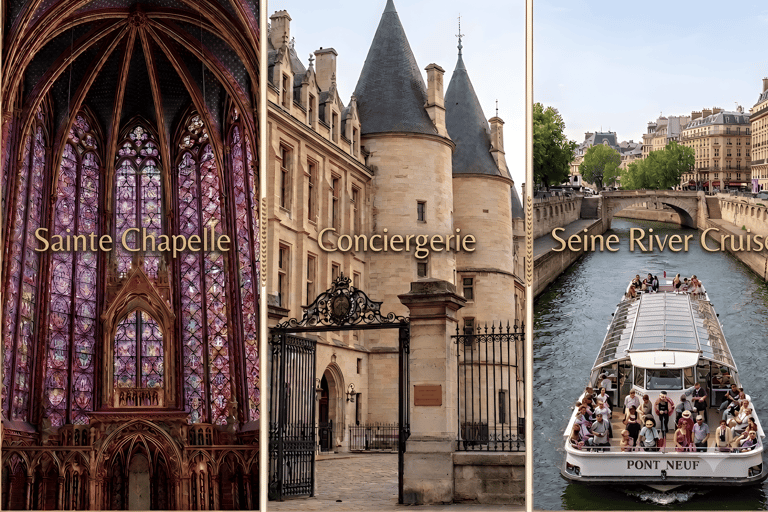 Sainte Chapelle Optional Combo: Conciergerie & Cruise Sainte-Chapelle + Conciergerie + River Cruise + Audio Guide