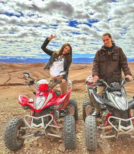 Marrakech: Agafay Desert Tour with Quad, Camel Ride & Dinner
