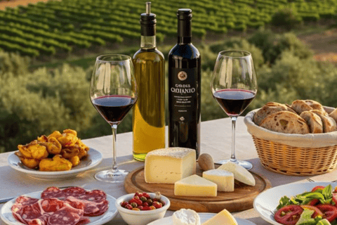 Chania: Cretan Flavors – Wine, Oil, Honey & Cheese Tasting Authentic Cretan Flavours –Wine, Olive oil, Cheese Tasting