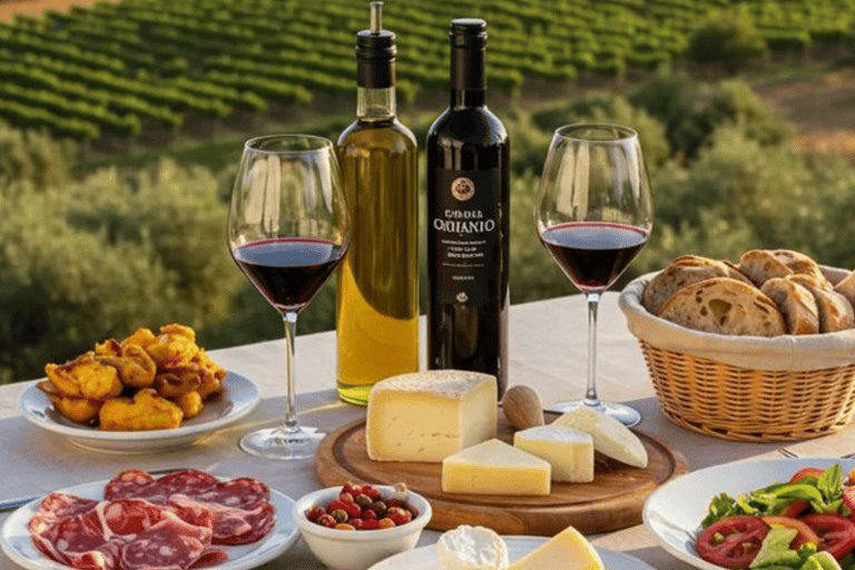 Chania: Cretan Flavors – Wine, Oil, Honey & Cheese Tasting From Kalyves/Almyrida: Authentic Cretan Flavours