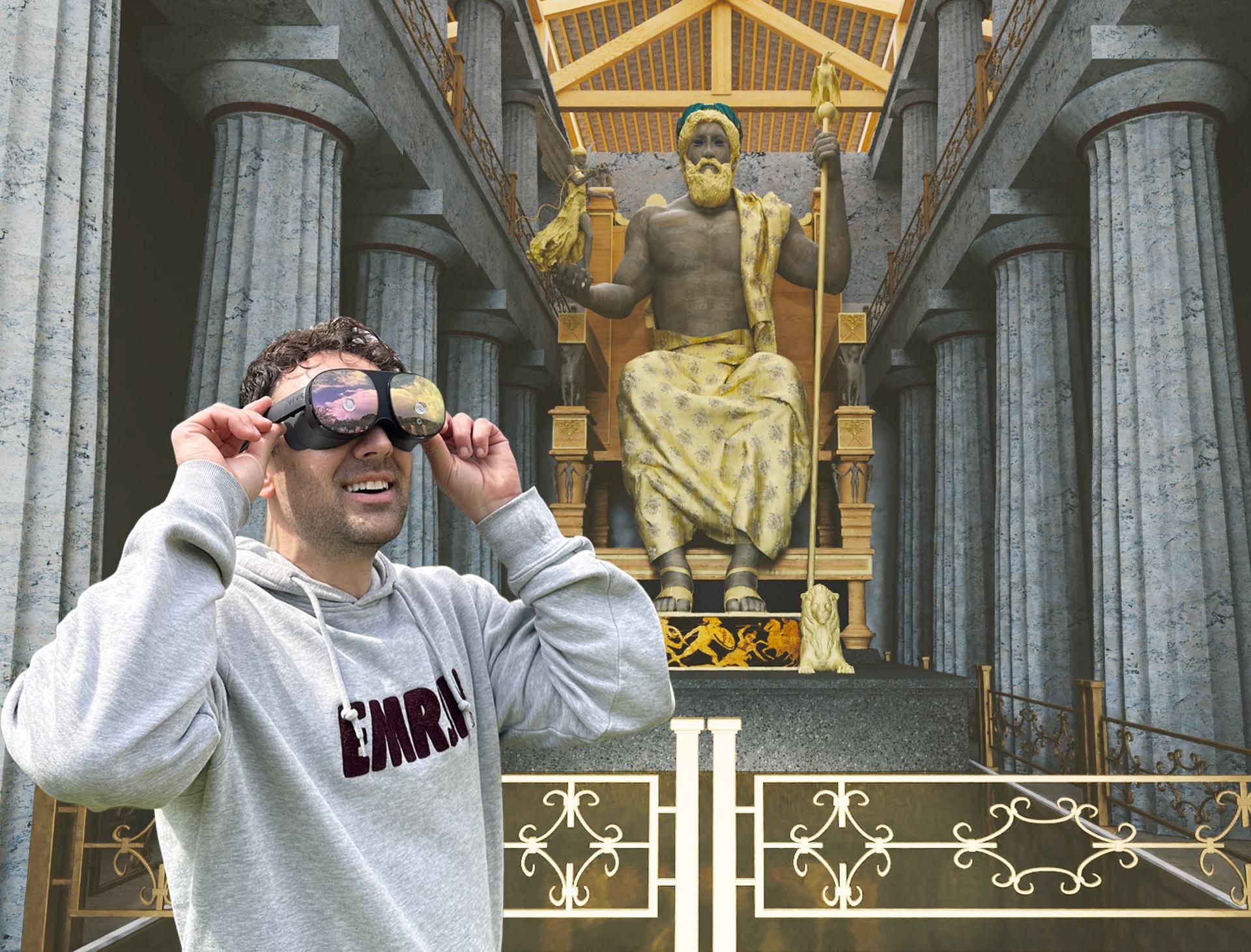 Olympia: Die berühmte VR-Brillen-Tour mit Audioguide