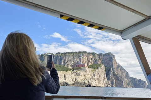 Amalfi Coast: Capri Cruise Tour from Salerno, Amalfi and Positano From Salerno, Amalfi, Maiori, Positano