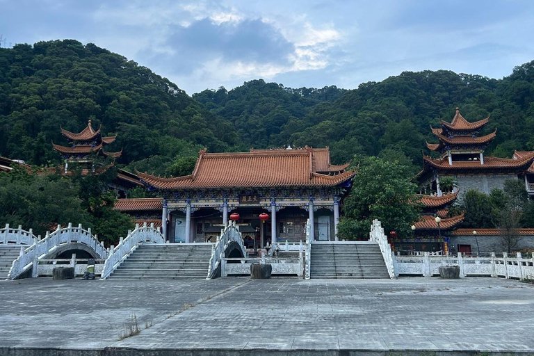 From Guangzhou: Canyoning Tour & Guanyin Mountain Temple