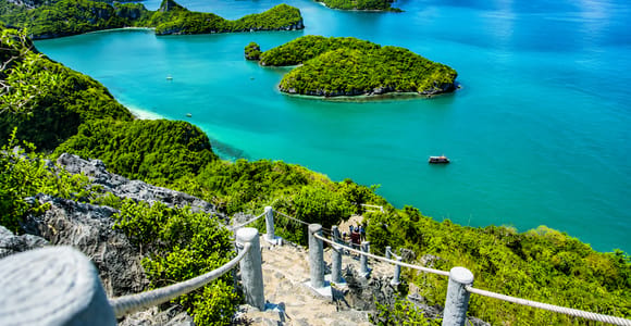 Koh Samui: Ang Thong Marine Park by Big Boat with Transfers