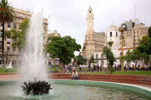 Caffè degni di nota (Bares notables) di Buenos AiresAv. de mayo e Plaza de Mayo con trasferimento.